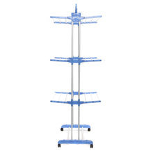 Load image into Gallery viewer, Heavy Duty Portable Rolling Clothes Free Standing Hanger Rack