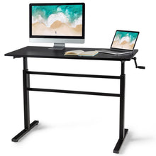 Load image into Gallery viewer, Large Spacious Height Adjustable Standing Computer Desk 47&quot;