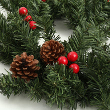 Load image into Gallery viewer, Large Holiday Christmas Pine Cone Mantle Garland
