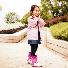 Load image into Gallery viewer, Comfortable Girls&#39; Unicorn Waterproof Rain Boots
