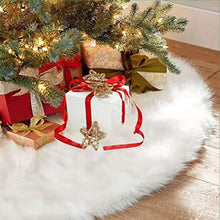 Load image into Gallery viewer, Premium Small White Christmas Tree Skirt