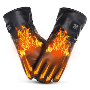 Electric Rechargeable Battery Heated Unisex Warming Gloves