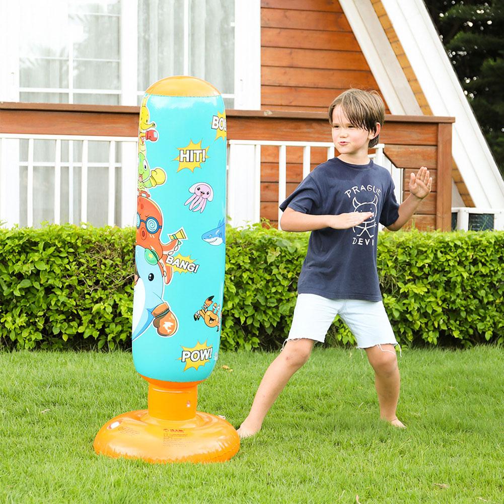Kids Heavy Duty Standing Inflatable Punching Bag