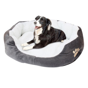Small Comfy Washable Round Dog Bed