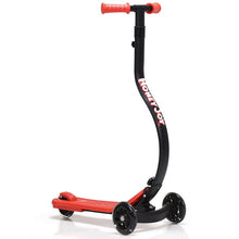 Load image into Gallery viewer, Kids Curved Foldable Riding Kick Scooter