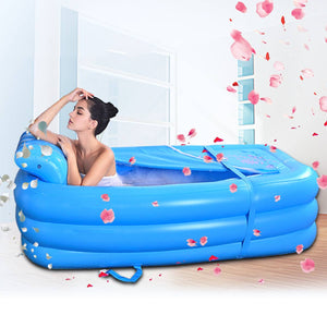 Large Portable Inflating Shower Bathtub For Adults