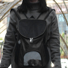 Load image into Gallery viewer, Large Spacious Clear Cat Carrier Travel Backpack With Window