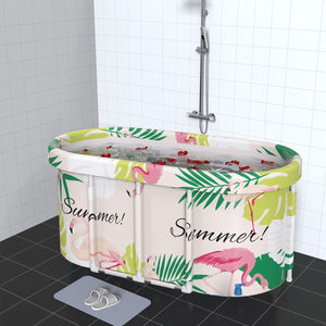 Spacious Portable Collapsing Adult Shower Bathtub