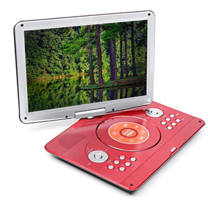 Portable Rotating DVD Player With Screen 14"
