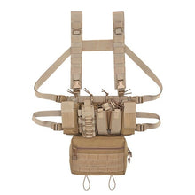 Load image into Gallery viewer, Heavy Duty Tactical Minimalist Molle Chest Rig