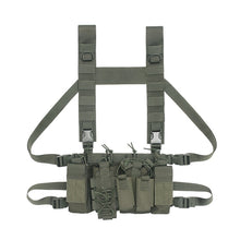 Load image into Gallery viewer, Heavy Duty Tactical Minimalist Molle Chest Rig