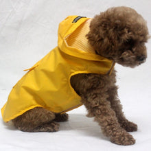 Load image into Gallery viewer, Heavy Duty Dog Raincoat Jacket With Hood