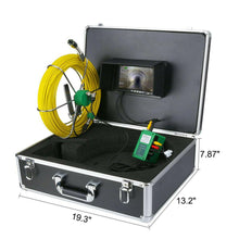 Load image into Gallery viewer, Portable Compact LCD Pluming Sewer Drain Inspection Snake Borescope Camera