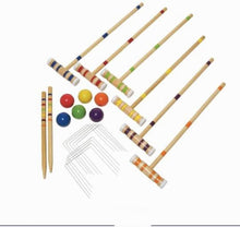 Load image into Gallery viewer, Premium Wooden Croquet 4 Players Game Set | Zincera