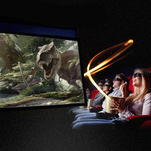 Portable Home Theater Projector Screen 4K | Zincera