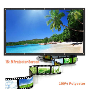Portable Home Theater Projector Screen 4K | Zincera