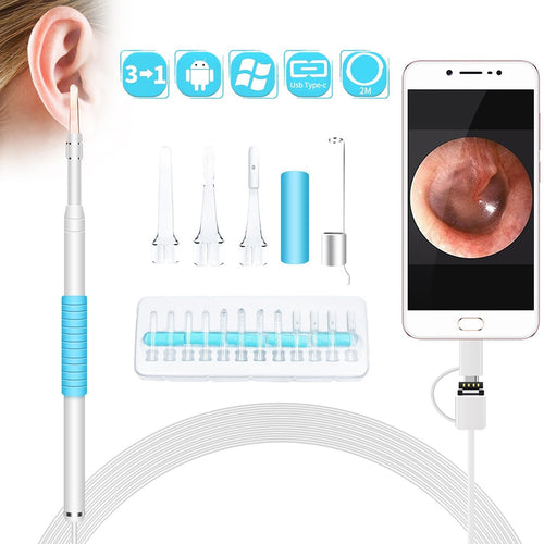 Premium Digital Phone Otoscope Camera 3 in 1 | Zincera