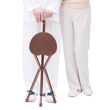 Load image into Gallery viewer, Portable Walking Cane Seat Heavy Duty &amp; Foldable | Zincera