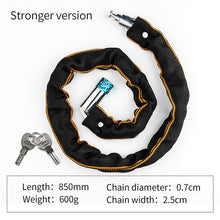 Load image into Gallery viewer, Foldable Bike Chain Cable Metal Lock | Zincera