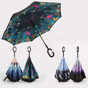 Upside Down Inverted Rain Umbrella | Zincera