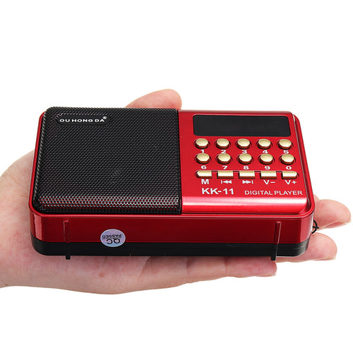 Small Portable AM FM Radio | Zincera