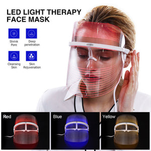 LED Light Therapy Acne Face Mask | Zincera