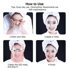 Load image into Gallery viewer, LED Light Therapy Acne Face Mask | Zincera
