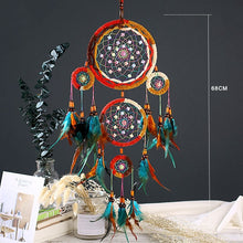 Load image into Gallery viewer, Large Crochet Native American Dream Catcher | Zincera