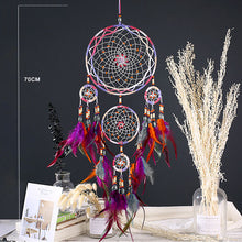 Load image into Gallery viewer, Large Crochet Native American Dream Catcher | Zincera