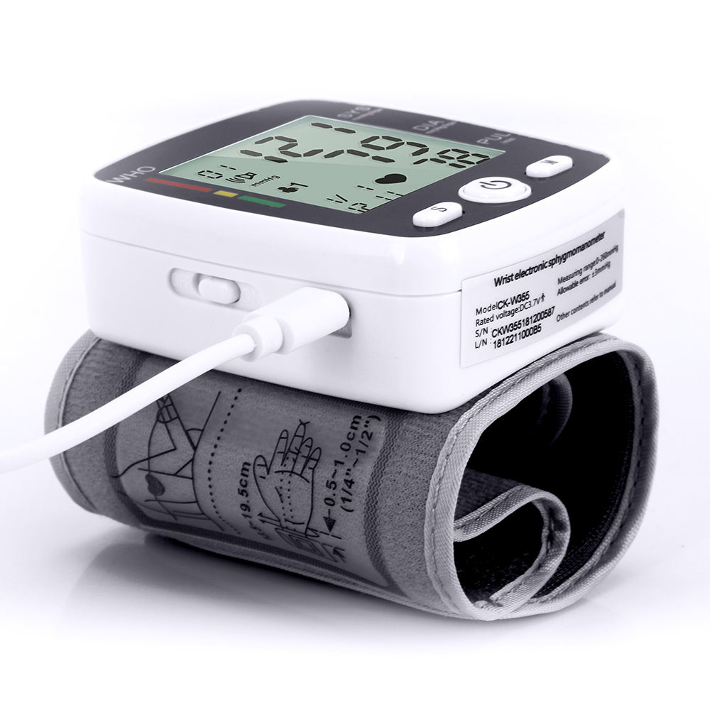 Wrist Blood Pressure Home Monitor Cuff | Zincera