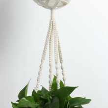 Load image into Gallery viewer, Premium Macrame Ceiling Hanging Planter Holder 4 Pack | Zincera