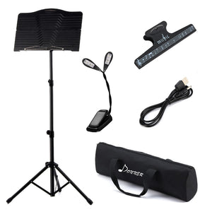 Portable Folding Sheet Music Stand | Zincera