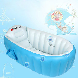 Infant Baby Inflatable Shower Bathtub | Zincera