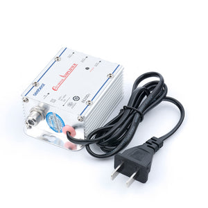 20dB TV Antenna Booster Cable Signal Amplifier | Zincera