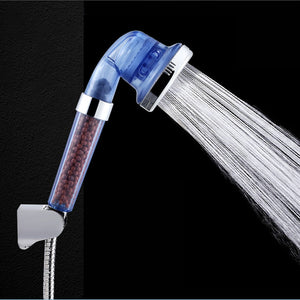 Handheld High Pressure Shower Head Water Filtering Massage Shower | Zincera