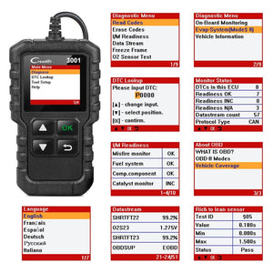 OBD2 Car Diagnostic Code Scanner Tool | Zincera
