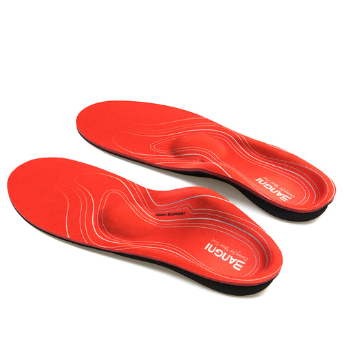 High Arch Support Inserts Flat Feet Shoe Insoles | Zincera