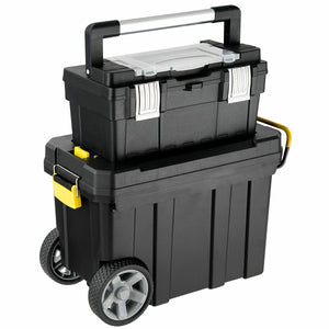 Portable Rolling Tool Chest Box With Wheels