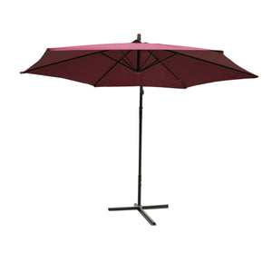 Large Outdoor Patio Cantilever Offset Patio Umbrella 10 ft