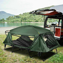 Load image into Gallery viewer, Large Folding Camping Off The Ground Double Tent Cot