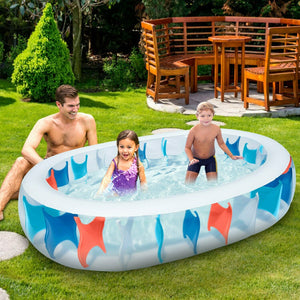 Large Family Above Ground Blow Up Adult Inflatable Swimming Pool