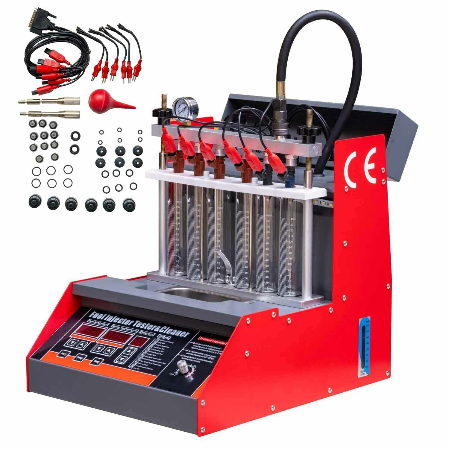 Amazon.com: Fuel Injector Cleaner Machine Set With 21Pcs - Automotive ... Car injector cleaner machine