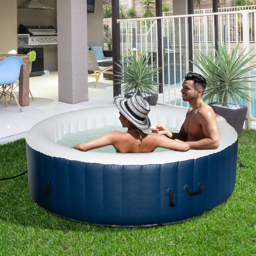 Large Portable Outdoor Inflatable Jacuzzi Hot Tub 4 - 6 Person