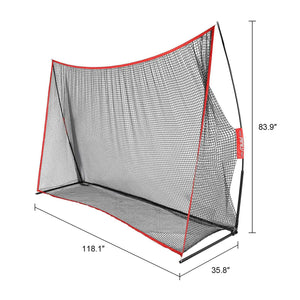 Large Heavy Duty Backyard Golf Hitting Practice Net 10' x 7'