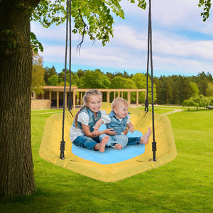Large Spacious Flying Round Saucer Tree Swing 40"