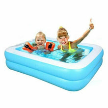 Load image into Gallery viewer, Large Kids Inflatable Blow Up Outdoor Swimming Pool