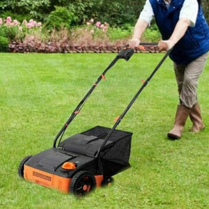 Deluxe Electric Yard Lawn Power Grass Dethatcher 13"