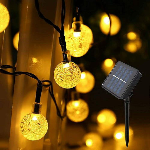 Outdoor Solar Powered Patio String Lights