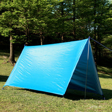 Load image into Gallery viewer, Ultra Lightweight Camping Tarpaulin Rain Tarp Shelter 10&#39;