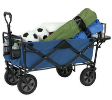 Load image into Gallery viewer, All Terrain Large Folding Collapsible Beach Wagon Cart